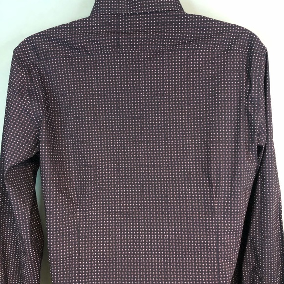 YD Men’s LS Slim Fit Casual Button Down Shirt size XL - Picture 3 of 6